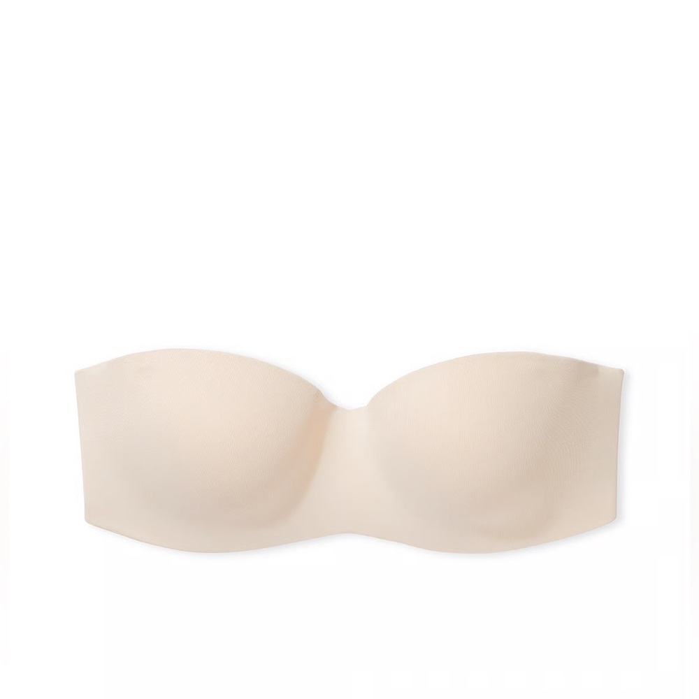 Victoria’s Secret Pink Wear Everywhere Lightly Lined Seamless Strapless Bra 34A - Picture 3 of 12